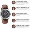 Picture of Titan 1730SL02 Analog Black Dial Leather Strap Watch for Men