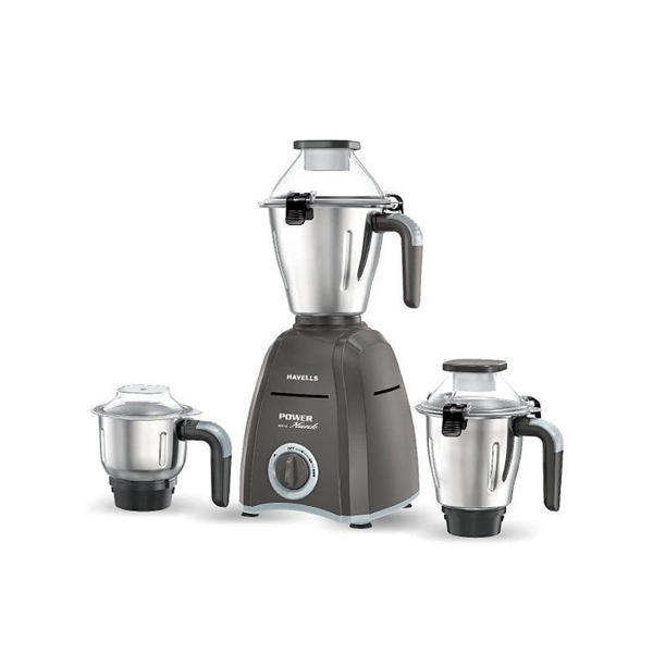 Picture of Havells 800 Watt 3 in 1 Power Hunk Stainless Steel Mixer Grinder