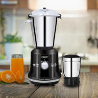 Picture of Orpat 1600W 2-in-1 Jars Heavy Duty Kitchen Commercial Mixer Grinder & Blender