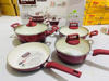 Picture of Kiam 7 Piece Ceramic Coating Granite Non Stick Cookware Set (Induction Bottom)
