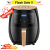 Picture of Silver Crest Extra Large Capacity 6 Liter Air Fryer Digital LED Touch Screen Without Oil Automatic Shut-Off