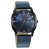 Picture of Fastrack 3255NL03 Stunners Analog Blue Dial Leather Watch for Guys