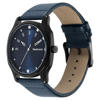 Picture of Fastrack 3255NL03 Stunners Analog Blue Dial Leather Watch for Guys