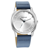 Picture of Fastrack 3255SL03 Stunners Analog Silver Dial Leather Watch for Guys