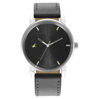 Picture of Fastrack 3278SL01 Stunners Analog Black Dial Leather Watch for Guys