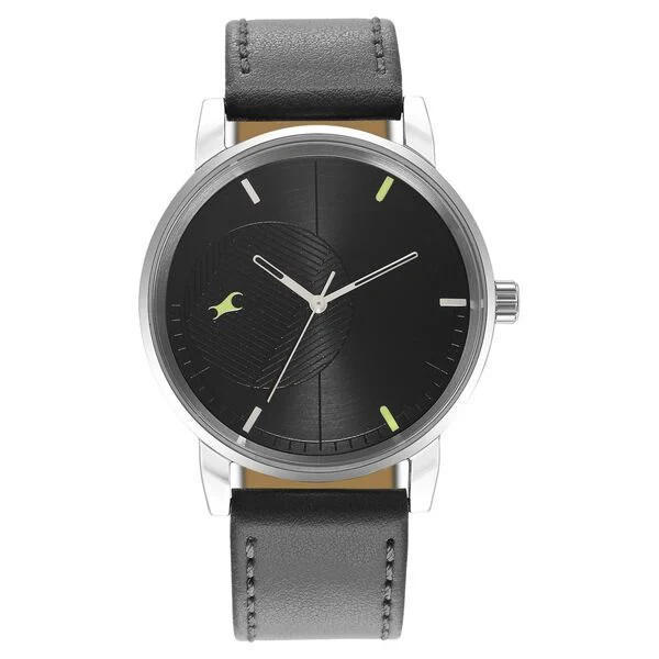 Picture of Fastrack 3278SL01 Stunners Analog Black Dial Leather Watch for Guys