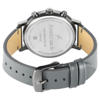 Picture of Fastrack 3287KL05 Tick Tock Analog Grey Dial With Grey Leather Watch for Guys