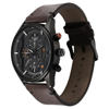 Picture of Fastrack 3315KL03 Opulence Sun Moon Chronograph Brown Leather Watch For Guys