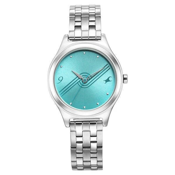 Picture of Fastrack 6152SM05 Stunners Blue Dial Metal Watch for Girls