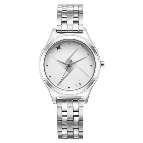 Picture of Fastrack 6152SM08 Stunners Silver Dial Metal Watch for Girls