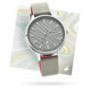 Picture of Fastrack 6207SL01 Ruffles Analog with Day and Date Grey Dial Leather Watch for Girls