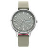Picture of Fastrack 6207SL01 Ruffles Analog with Day and Date Grey Dial Leather Watch for Girls