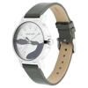 Picture of Fastrack 6222SL02 Bare Basics Analog Silver Dial Leather Watch for Girls