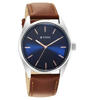 Picture of Titan 1866SL01 Workwear Blue Dial Analog Leather Strap Watch for Men