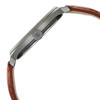 Picture of Titan 1802QL03 Neo Eco Analog with Date Grey Dial Brown Leather Watch For Men