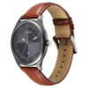 Picture of Titan 1802QL03 Neo Eco Analog with Date Grey Dial Brown Leather Watch For Men