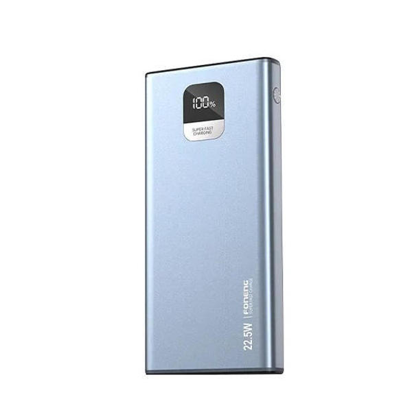 Picture of Foneng (GT200) 20000mah 22.5w with 3 outputs Power Bank - Metal Grey