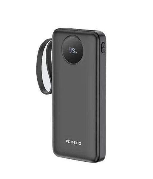 Picture of Foneng (PX102) 20000mah 22.5w with 3 outputs Power Bank - Black