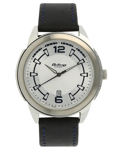 Picture of Titan 1585SL09 Quartz Analog Silver Dial Watch for Men