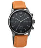 Picture of Titan 1805NL02 Multifunctional Black Watch with Leather Strap