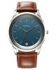 Picture of Titan 1806SL12 Wrist Wit Analog with Date Blue Dial Leather Watch for Men