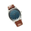 Picture of Titan 1806SL12 Wrist Wit Analog with Date Blue Dial Leather Watch for Men