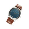 Picture of Titan 1806SL12 Wrist Wit Analog with Date Blue Dial Leather Watch for Men
