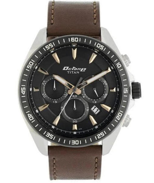 Picture of Titan 90143KL02 Octane Multi-function Analog Watch for Men