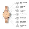 Picture of TIMEX Analog Rose Gold Chain Watch for Women (TWHL41SMU13)