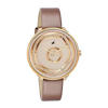 Picture of Fastrack 6303WL01 Stunners Multifunction Rose Gold Dial Leather Strap Watch for Girls
