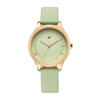 Picture of Fastrack 6296WL02 Stunners Analog Green Dial Leather Watch For Girls