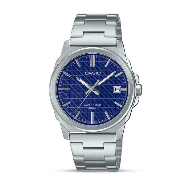 Picture of Casio Enticer MTP-E720D-2AV Blue Quartz Watch For Men's