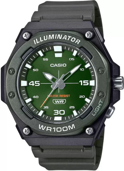 Picture of Casio MW-620H-3AVF Youth Illuminator Fiber Belt Men’s Watch