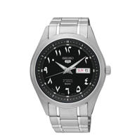 Picture of Seiko SNKP21J1 5 Automatic Black Arabic Dial Men's Watch