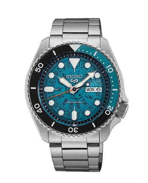 Picture of Seiko SRPJ45K1 5 Sports SKX Skeleton Style Men's Watch