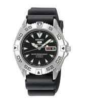 Picture of Seiko 5 Sports Automatic Black Dial Men's Watch (SNZB33J2)