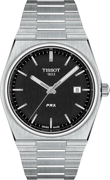 Picture of Tissot mens PRX 316L stainless steel case Dress Watch Grey T1374101105100