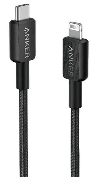 Picture of Anker 322 USB-C to Lightning Cable (3ft Braided) (A81B5H11)