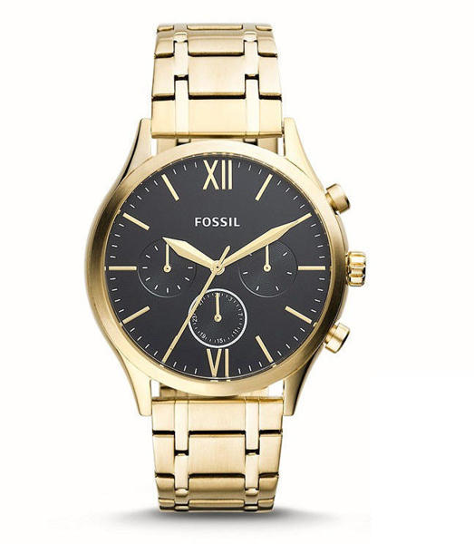 Picture of Fossil BQ2366 Fenmore Midsize Gold-Tone Men’s Watch