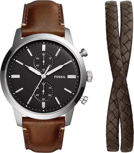 Picture of Fossil FS5967SET Townsman Chronograph Men’s Watch and Bracelet Set