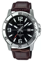 Picture of Casio Enticer MTP-VD01L-1BVUDF Brown Leather Belt Men's Watch