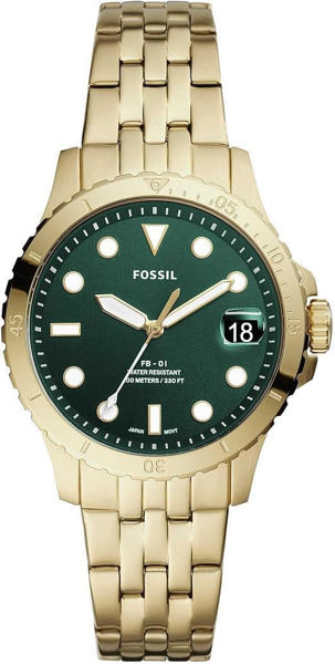 Picture of Fossil ES4746 Three-Hand Date Gold-Tone Stainless Steel Women’s Watch
