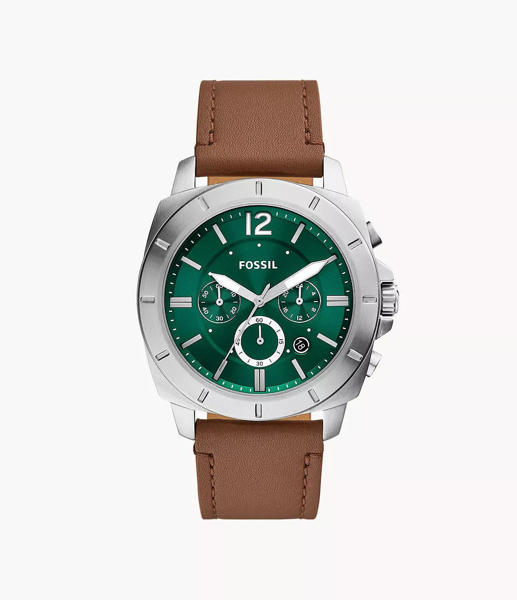 Picture of Fossil Privateer Chronograph Brown Leather Men’s Watch (BQ2821)