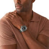 Picture of Fossil Bannon BQ2785SET Three-Hand Date Smoke Men’s Watch and Strap Box Set