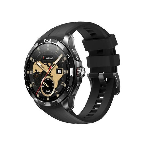 Picture of Kieslect Actor 1.6" AMOLED Display & 5ATM Waterproof BT Calling Smart Watch with GPS- Black