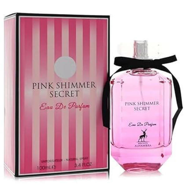 Picture of Maison Alhambra Pink Shimmer Secret for Women - 3.4 oz EDP Spray