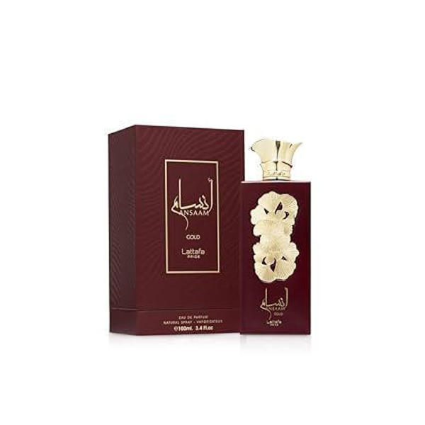 Picture of Lattafa Ansaam Gold Eau De Parfum Spray for Unisex, 3.4 Ounce