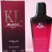 Picture of Karen Low KL BLACK PERFUME FOR WOMEN 3.4 OZ / 100 ML EAU DE PARFUM SPRAY