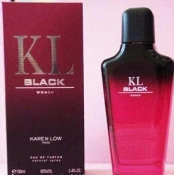 Picture of Karen Low KL BLACK PERFUME FOR WOMEN 3.4 OZ / 100 ML EAU DE PARFUM SPRAY