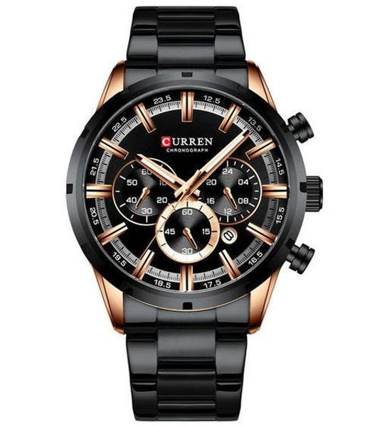Picture of Curren 8355BLG Men’s Quartz Chronograph Stainless Steel Watch